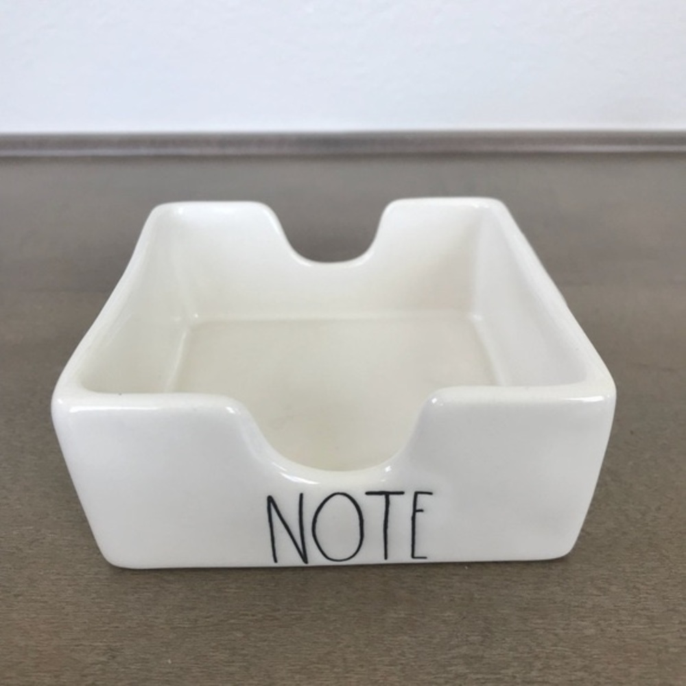 Rae Dunn Sticky Note Holder Desk Organizer…